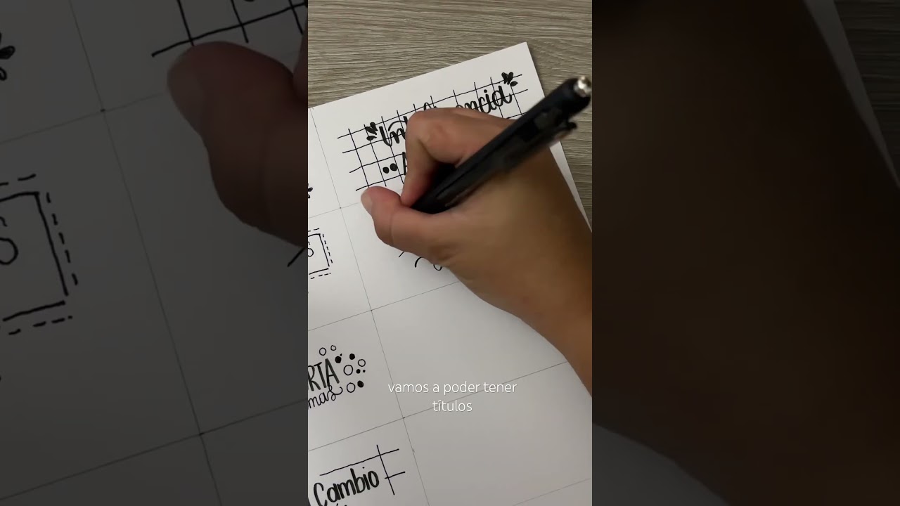 Tutorial de títulos bonitos para tus cuadernos 🥰✨ 