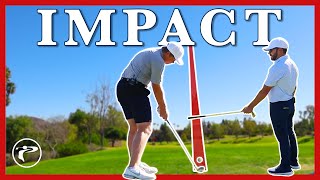 Golf Impact Position - Proper Hand Path Through Impact! screenshot 5
