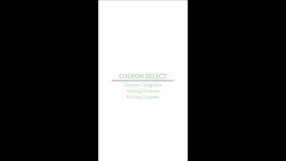 Coupon Select on Mobile