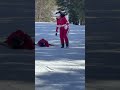 Oh No! Help Me Daddy! 👨 #christmas #snow #winter #snowboarding #funny #viralreels #viral #park #fyp