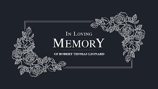 Tom Leonard's Memorial