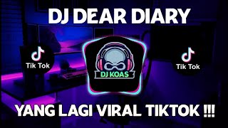 DJ DEAR DIARY KU INGIN BERCERITA - REMIX SLOW DJ VIRAL TERBARU 2022 FULL BASS