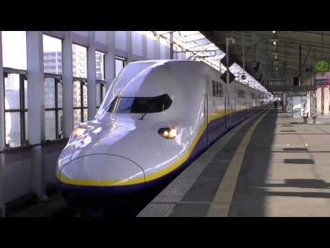 新幹線E4系＋E3系『やまびこ・つばさ102号』 〜福島駅を出発〜