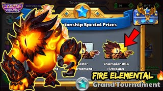 Fire Elemental 🔥 Grand Tournament! Castle Crush 