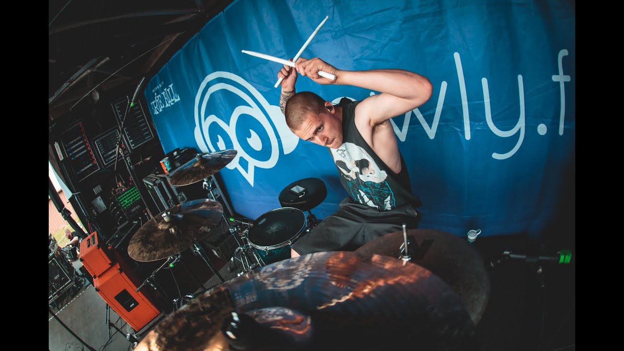 Jonathan Landry - Drum Cam - Vans Warped Tour 2018