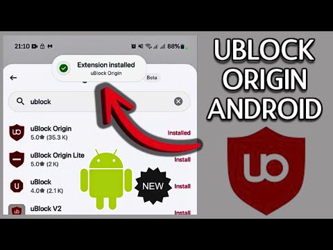 Install Use Original Ublock Origin on Android Fully Functional