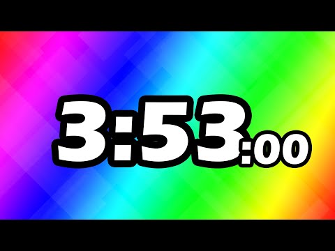 3 Minutes and 53 Second TIMER Countdown