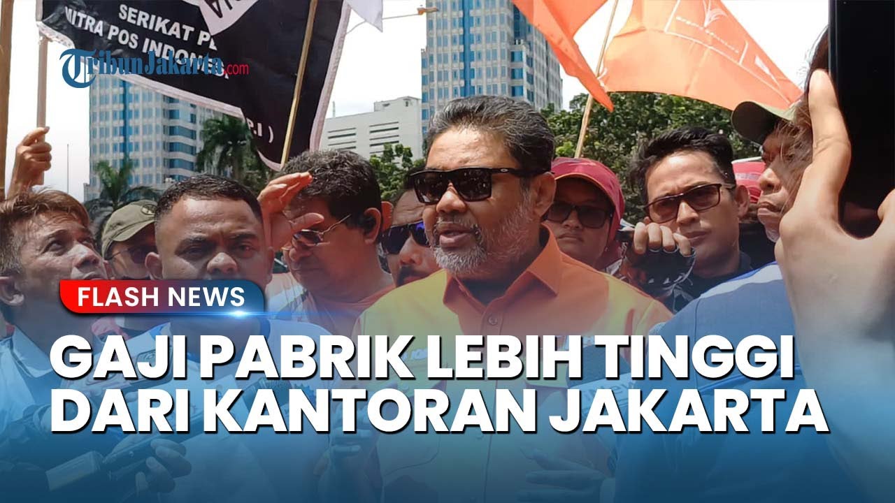 IRONI UMP 2026! Said Iqbal Sebut Gaji Pekerja Pabrik Karawang bakal Salip Karyawan Kantoran Jakarta