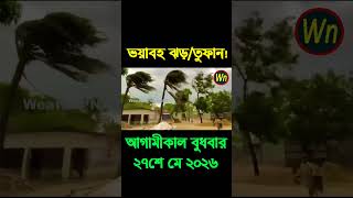 আবহাওয়ার খবর আজকের সরাসরি বাংলাদেশে। 27 May 2026, Weather update today in Bangladesh