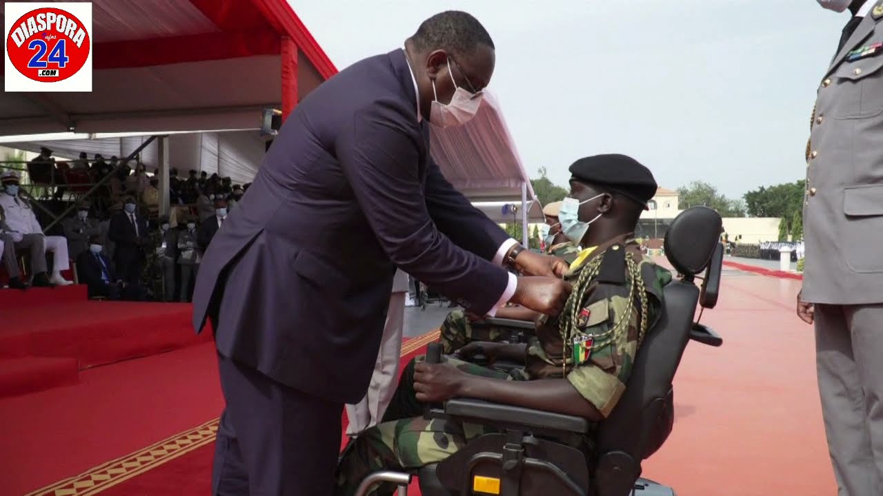 Journée des Forces Armées: Remise de décoration aux blessés de Guerre