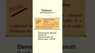 #science #element #bismuth #keypoint