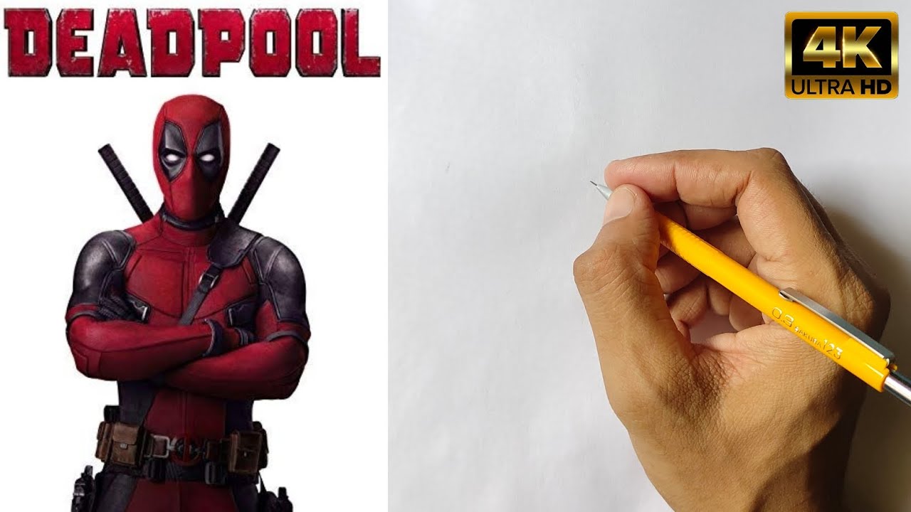How to draw Deadpool |How to draw Deadpool and Wolverine | Deadpool drawing |