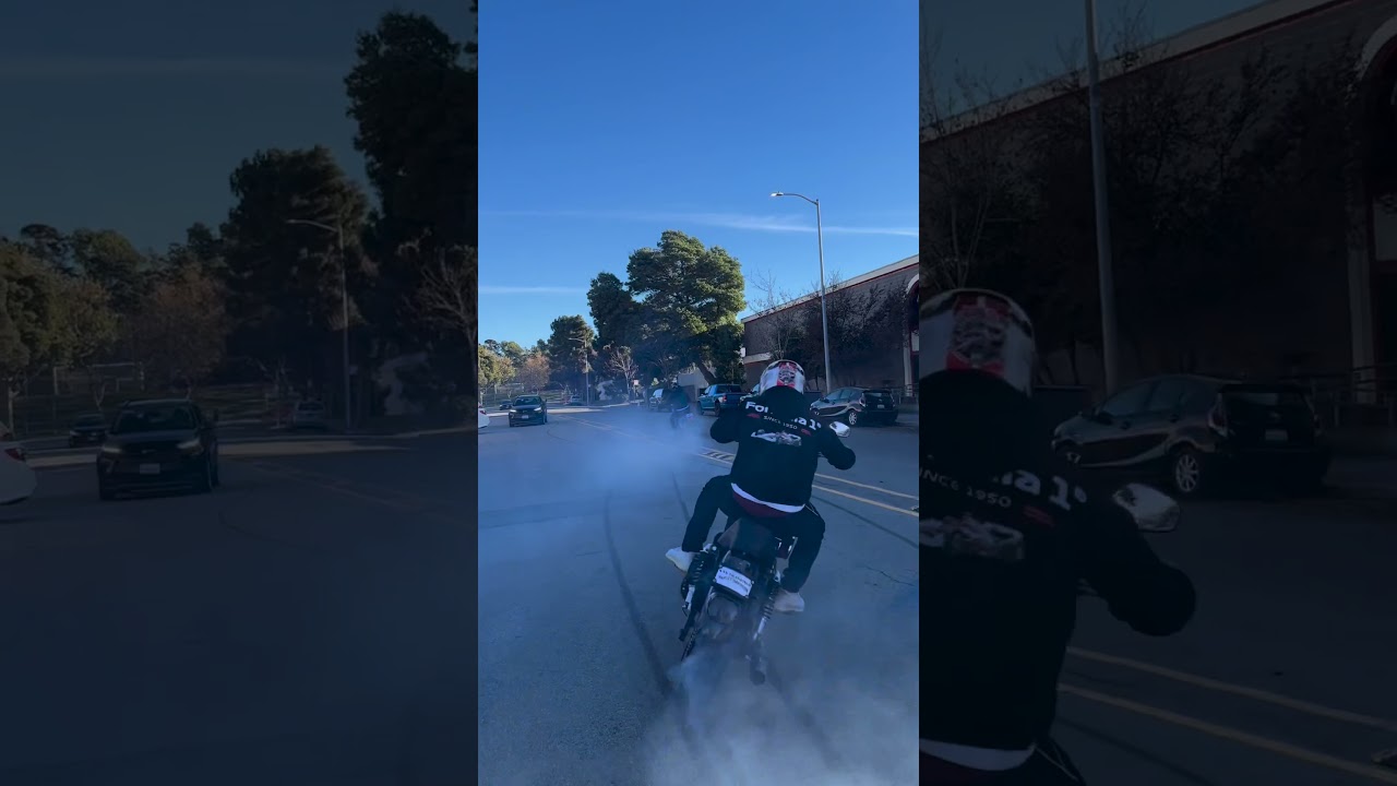 We making the whole city a flat track fuck it 