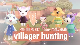 WHY DO I DO THIS TO MYSELF // 200+ total NMT VILLAGER HUNT Animal Crossing New Horizons