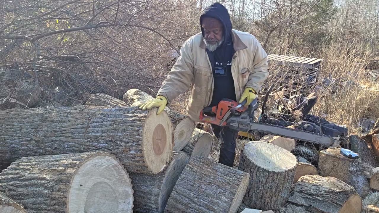 Распиливаю брус 562xp с помощью дедушкиной доски 2x4 шириной 16 дюймов! 