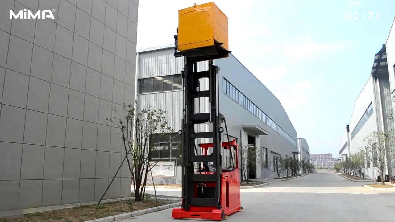 ELECTRIC FORKLIFT MALAYSIA-MCZ Seated Type 3 Way Pallet Stacker