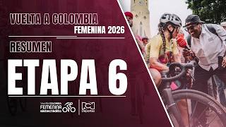 Resumen: Etapa 6 - Vuelta Colombia femenina 2026 | Deportes RCN