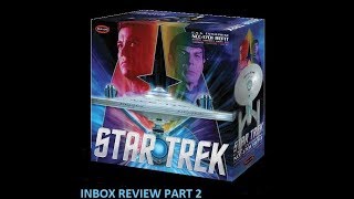 POLAR LIGHTS 1/350 ENTERPRISE REFIT INBOX REVIEW PART 2