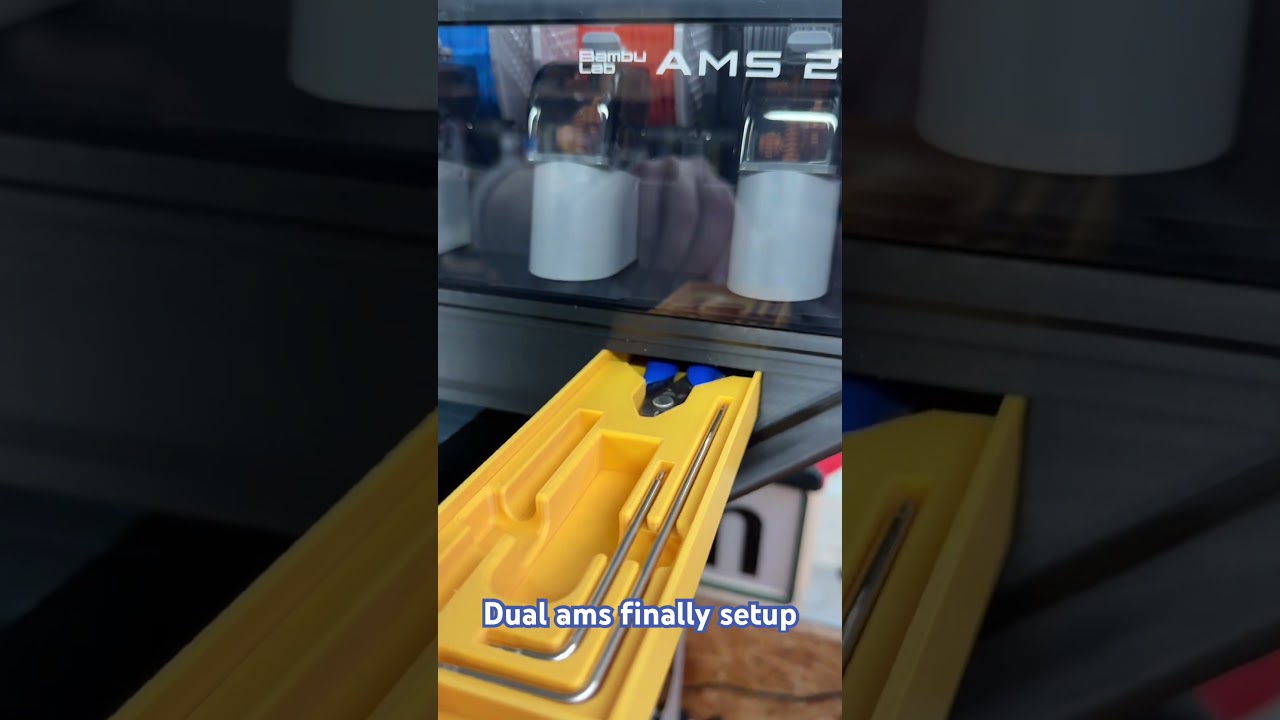 Finally got the Dual AMS 2 pros connected to the H2D 