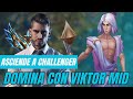 Esto haría para subir de Liga con Viktor en LoL como Midlaner - Asciende a Challenger #5