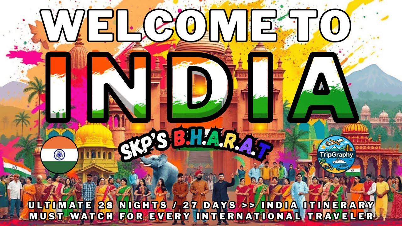 Идеальный маршрут по Индии | 27+ дней | Международные путешественники | Невероятная Индия | SKP's...
