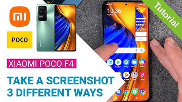 Xiaomi POCO F4 - How to take a Screenshot: 3 Ways • 📱 • 📸 • 🖼 • | Tutorial