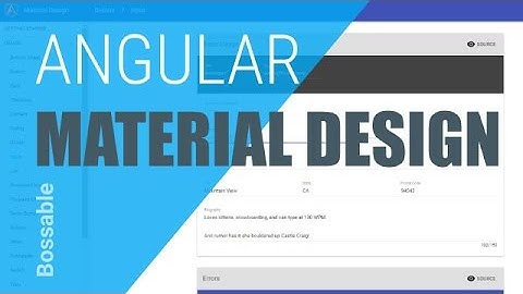 Bossable.com: AngularJS Material Design in your MEAN Stack
