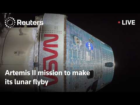 Artemis II realiza sobrevuelo lunar con tripulación internacional