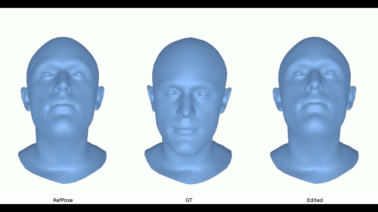 RefPose vs GT vs EnergyGuided face up