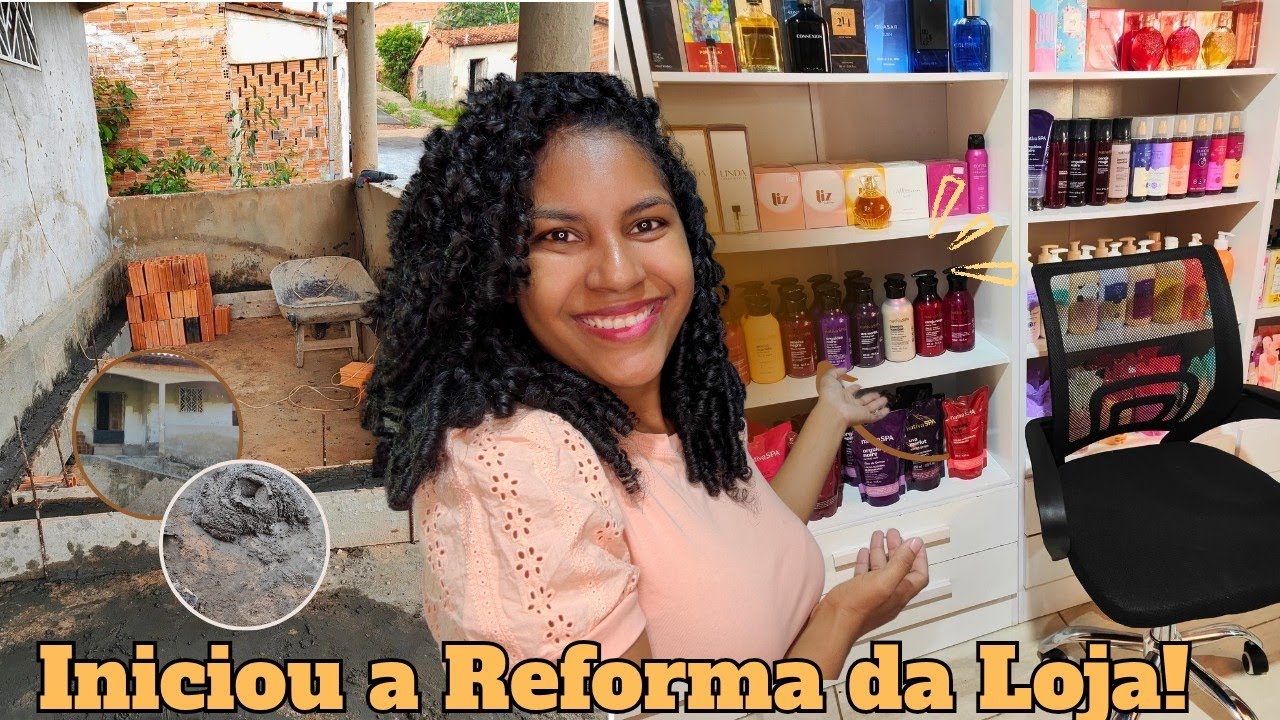 VLOG: FINALMENTE COMEÇAMOS A REFORMA DA LOJA!