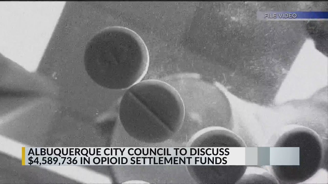 Albuquerque City Council to vote on future of opioid funds - YouTube