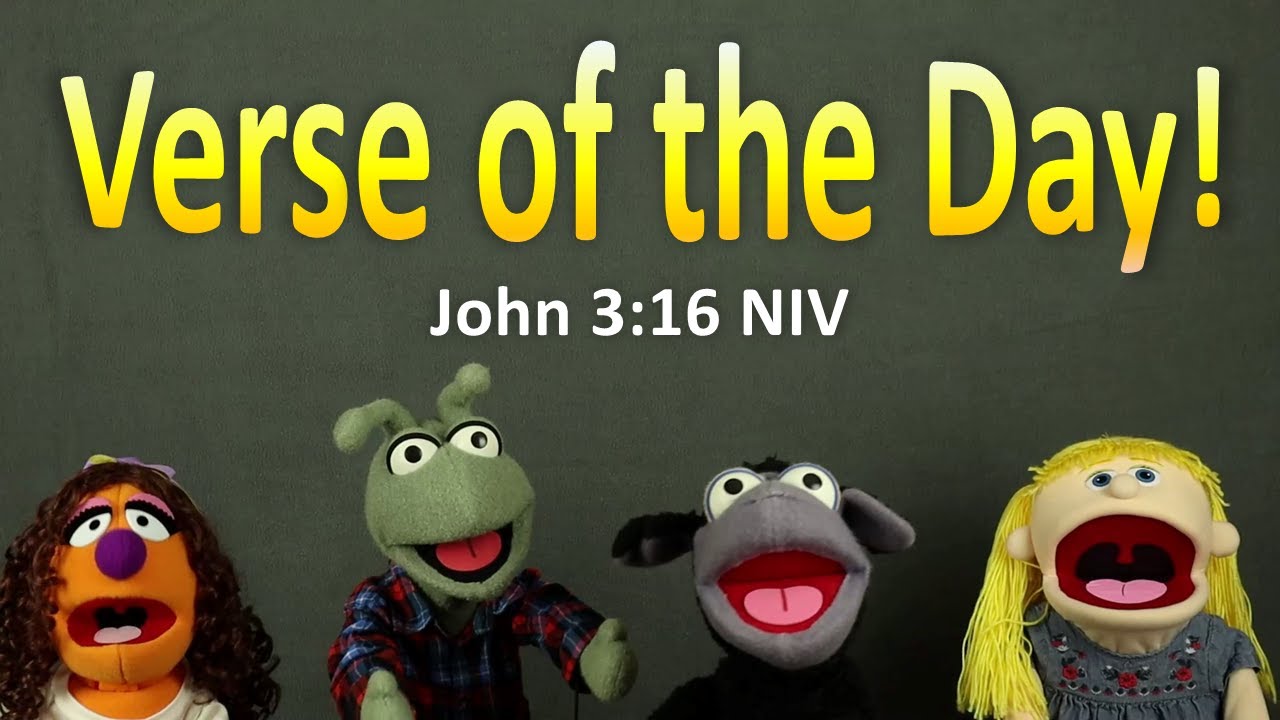 Verse of the Day: John 3:16 NIV - YouTube