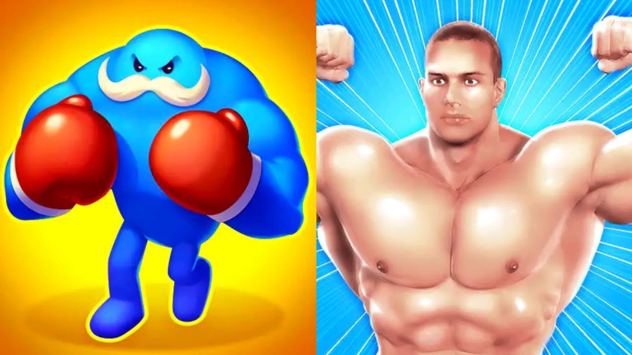 Punchy Race VS Muscle Race 3D Max All Levels Gameplay Android,iOS NEW UPDATE