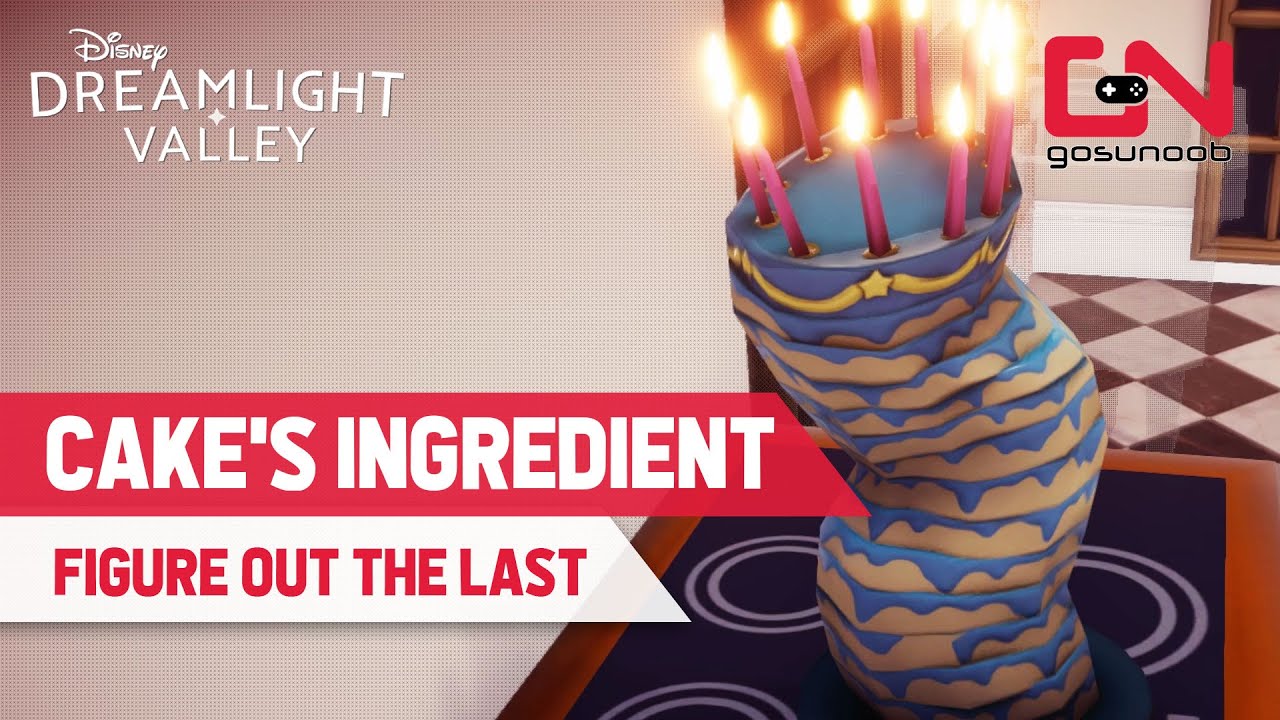 How to Figure Out the Last Ingredient for the Cake in Disney Dreamlight