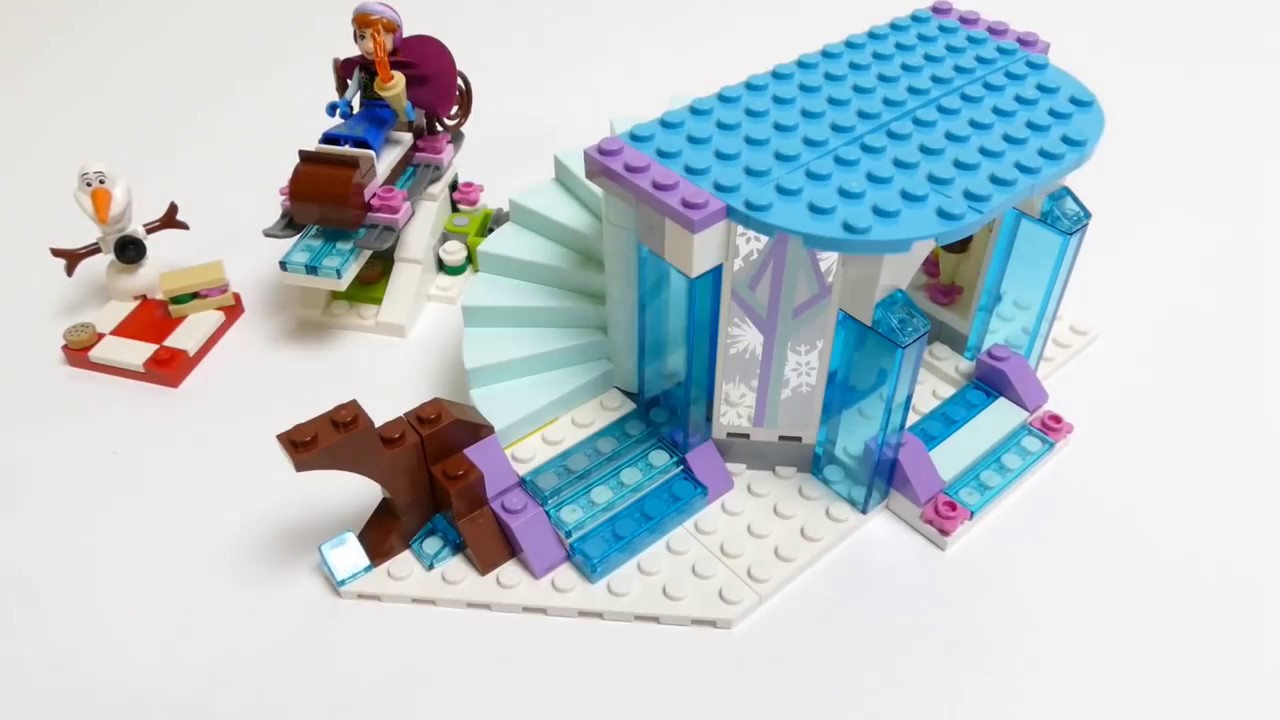 FROZEN Elsa Anna Olaf LEGO   Elsa’s Sparkling Ice Castle   Set 41062