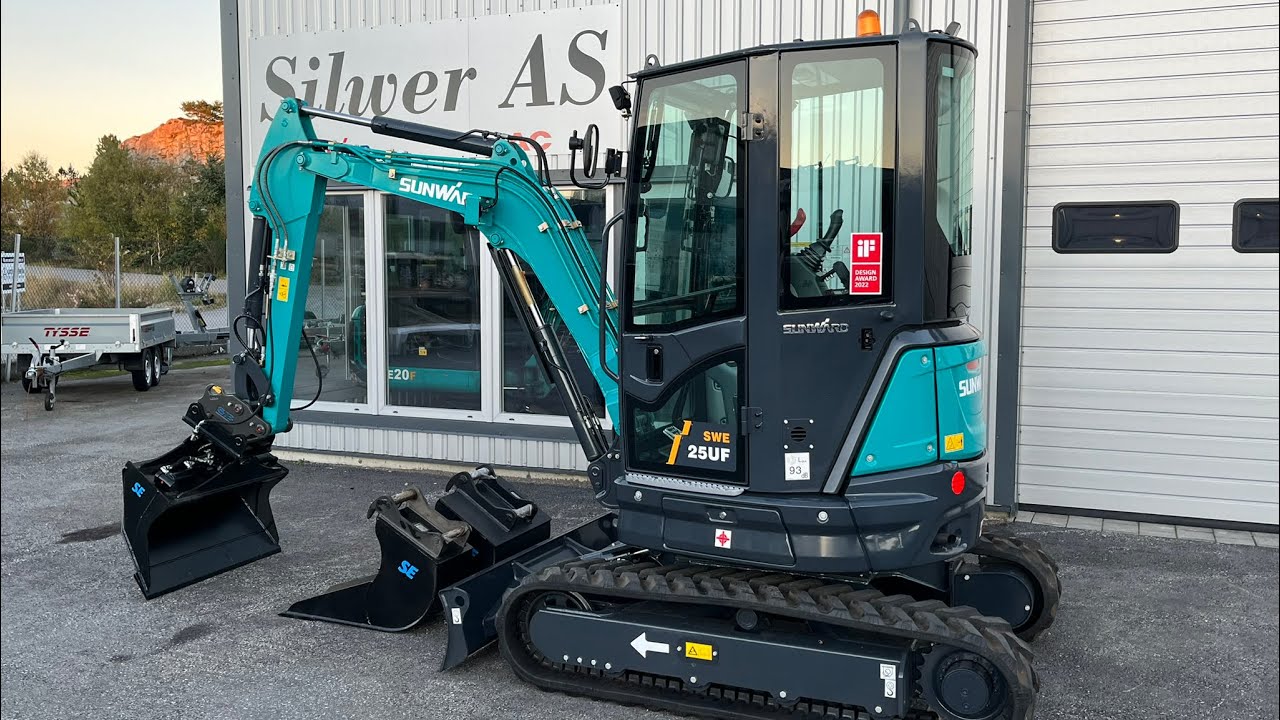 Sunward SWE25UF #machinery #excavator #minidigger #Sunward @sunwardeurope