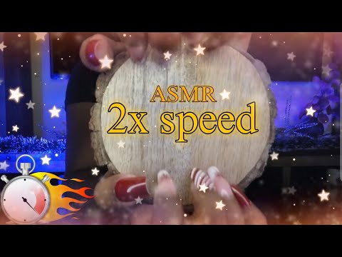 ASMR 2x speed triggers 💖😴