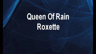Download Lagu Queen Of Rain - Roxette Karaoke tip MP3