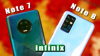 Infinix Note 8 Vs Note 7 Comparison Camera, Speed & Should You Upgrade?