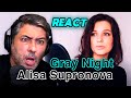 REAGINDO (REACT) a Alisa Supronova -  Gray Night | Análise Vocal por Rafa Barreiros