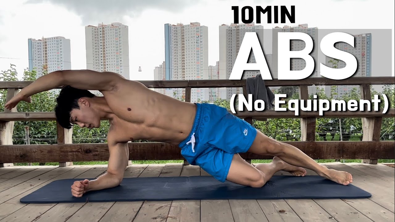 10 MIN AB WORKOUT - Six Pack Abs at home (Equipment) - YouTube