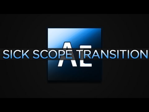 After Effects Tutorial: Sick Scope Transition! - UsinAE | TutorialMarket