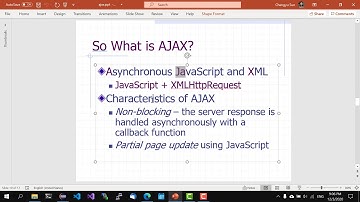 Asynchronous JavaScript and XML (AJAX)