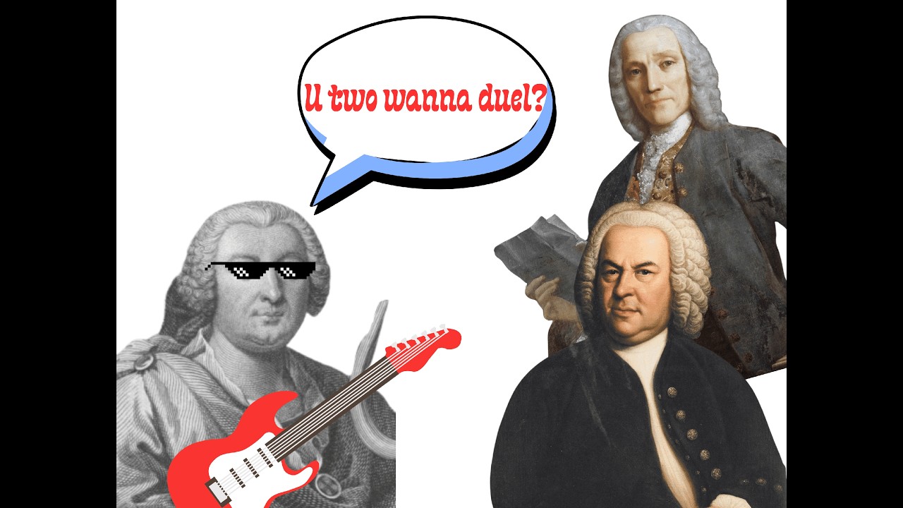 Even Bach & Scarlatti couldn't be this heavy metal