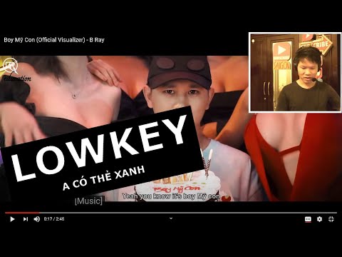 Boy Mỹ Con (Official Visualizer) - B Ray (8xReact)
