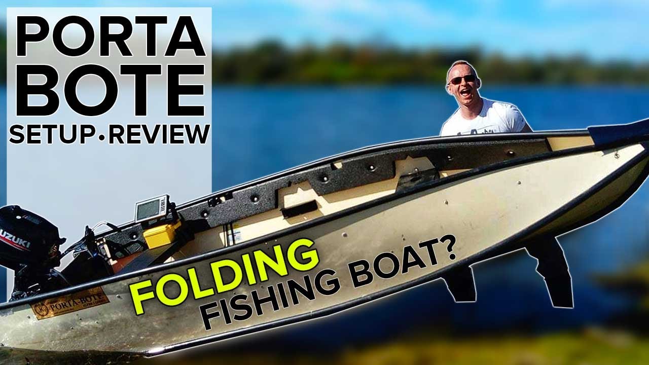 Porta Bote Setup & Review - FOLDING FISHING BOAT & Suzuki 6HP Outboard 