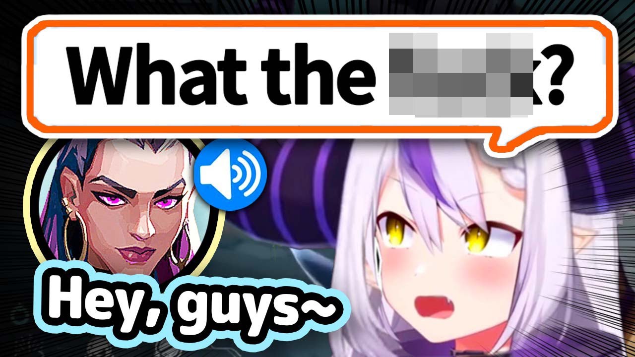 Laplus Suddenly Hears Kaigai-Niki's Voice In VC and Starts Flexing Her English【Hololive】