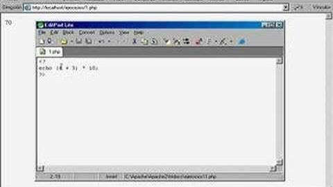 Variables, operadores en PHP