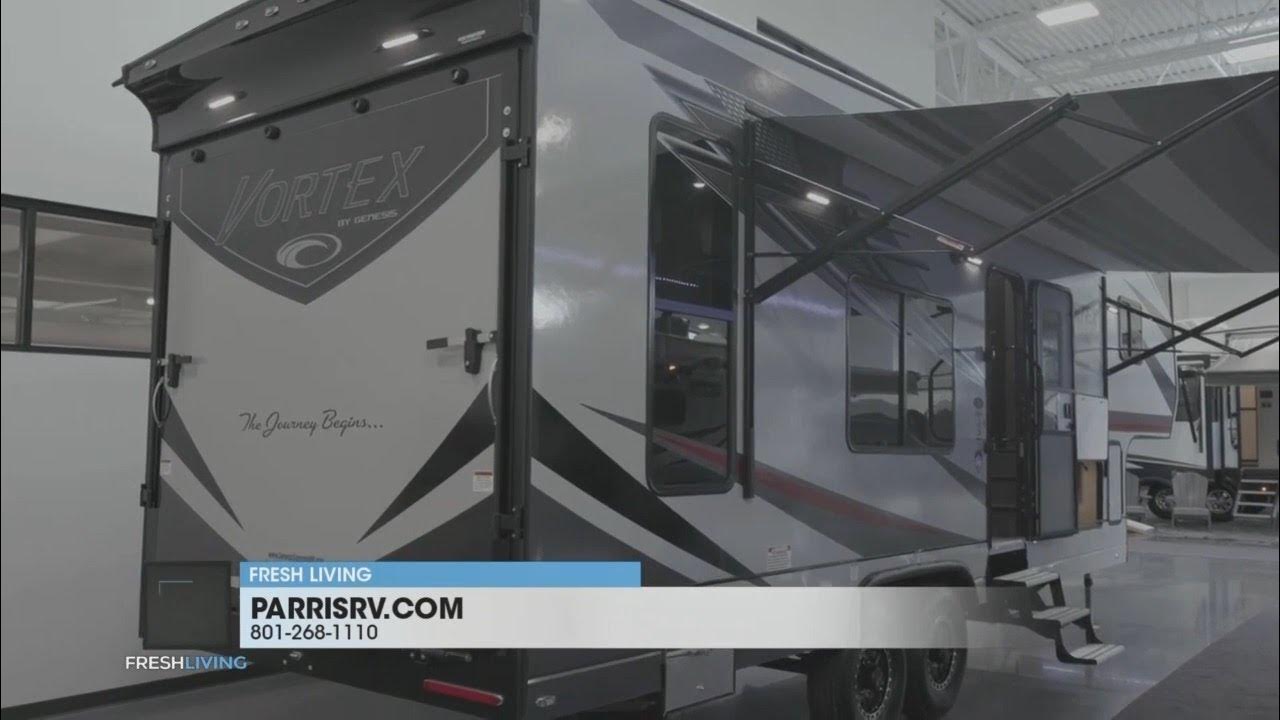 Parris RV with Fresh Living Utah in the all new 2023 Vortex 2815V Toy