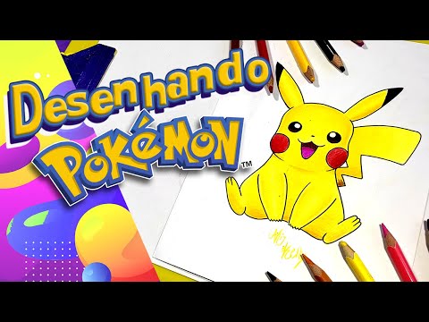 como desenhar o Pikachu e os seus amigos｜TikTok Search